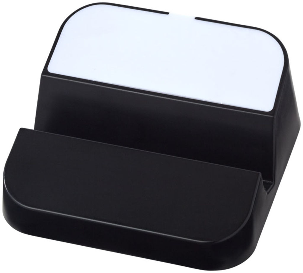 Подставка для телефона и USB хаб Hopper 3 в 1, цвет сплошной черный