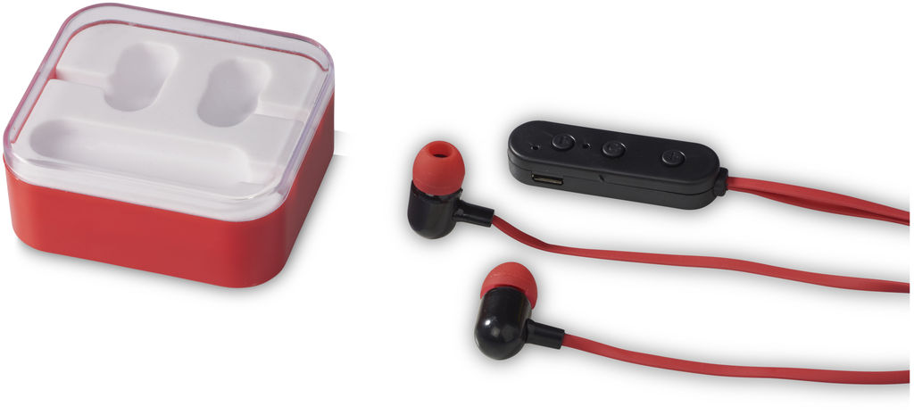 Навушники Color Pop з Bluetooth, колір червоний