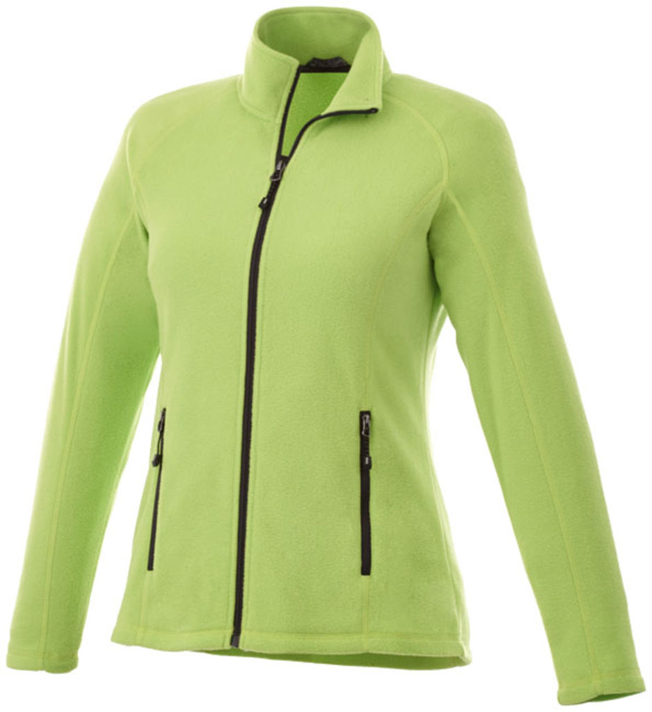 Куртка жіноча фліс Rixford на блискавці, колір зелене яблуко  розмір XS
