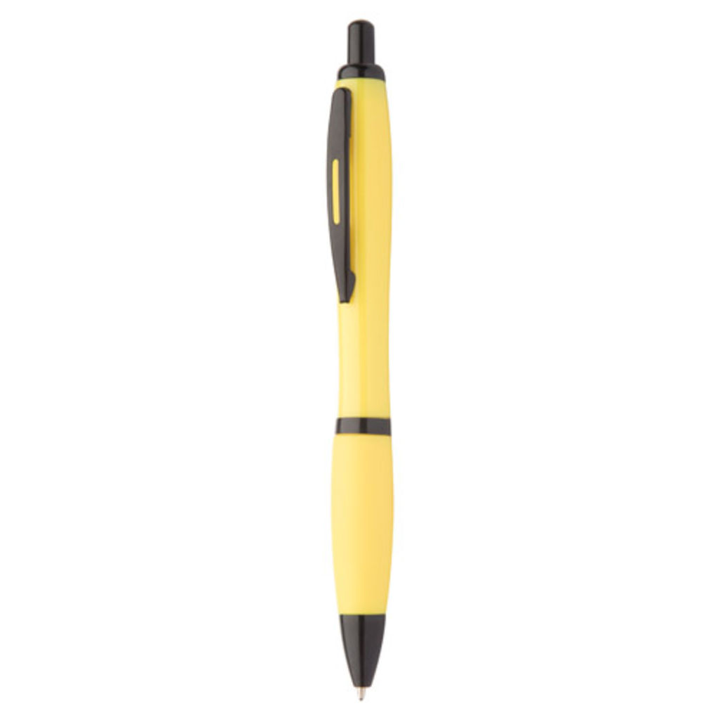 Ручка кулькова Karium, колір жовтий