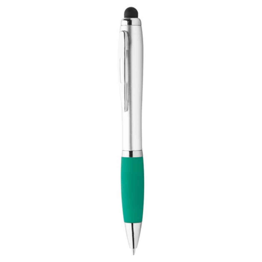 Ручка-стилус шариковая   Bachert, цвет зеленый