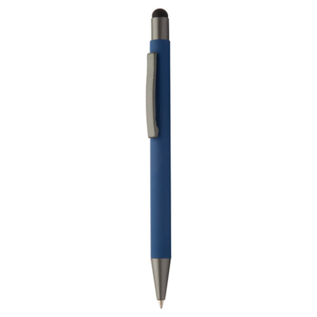 Ручка-стилус кулькова Hevea, колір синій