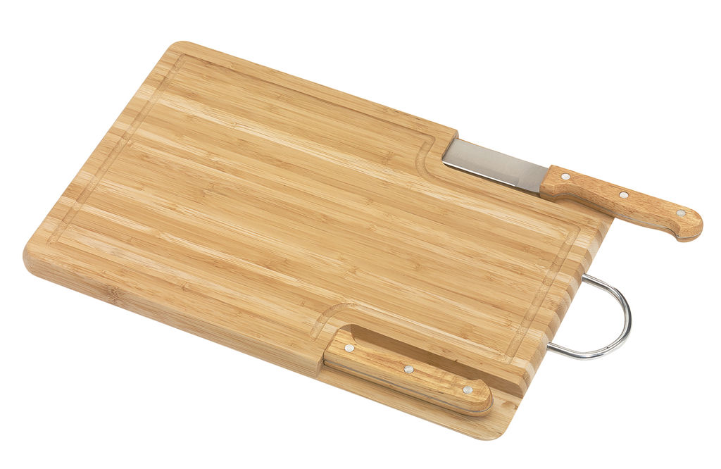 Доска разделочная BAMBOO-CUT, цвет коричневый - 58-8030040- Фото №2