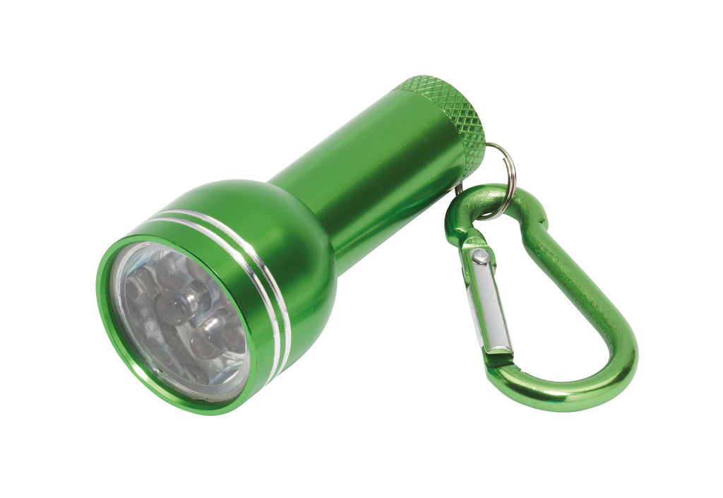 Міні-ліхтарик CARA, колір зелений