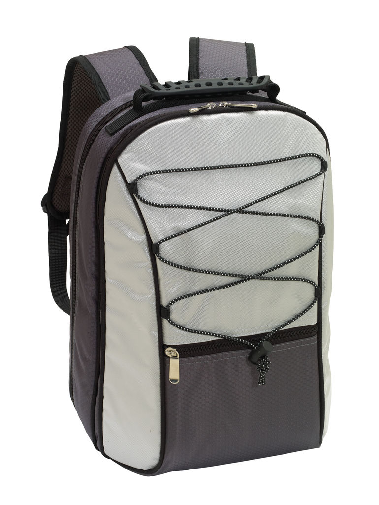 Рюкзак для пікніка COOLNESS, колір сірий, чорний