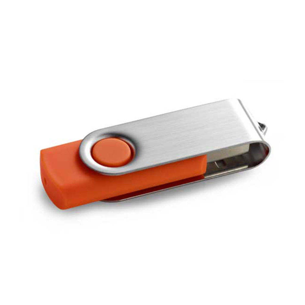 Флешка 4GB, колір оранжевий