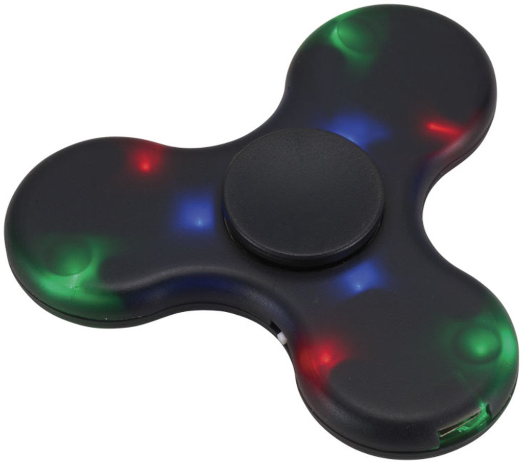 Динамік-спиннер Spin-It Widget Bluetooth, колір суцільний чорний