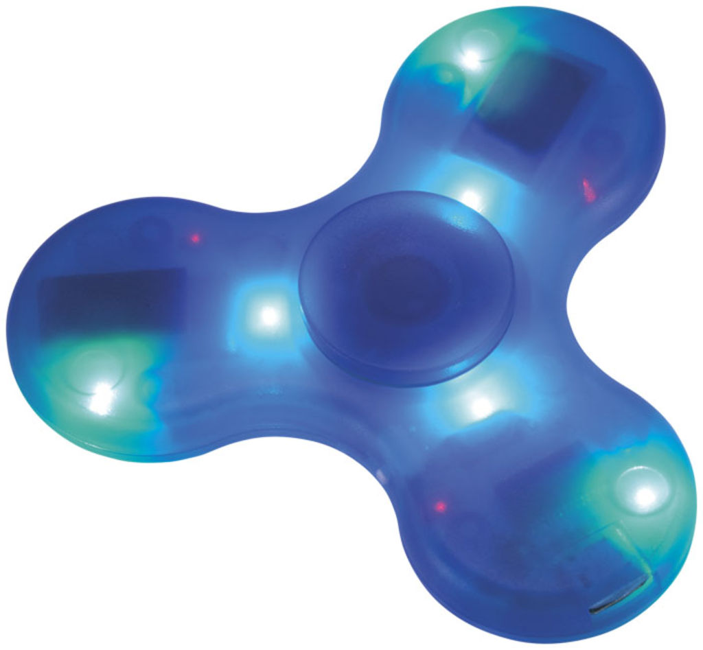Динамик-спиннер Spin-It Widget Bluetooth, цвет ярко-синий