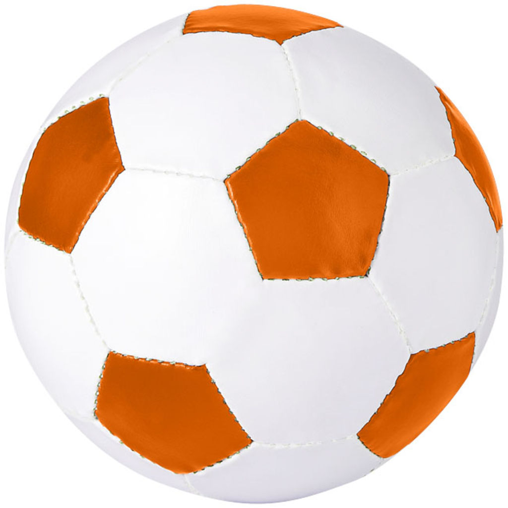 Футбольный мяч Curve, цвет оранжевый