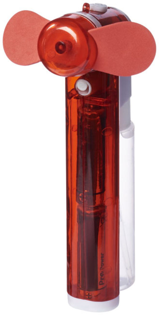 Кишеньковий водяний вентилятор Fiji, колір червоний