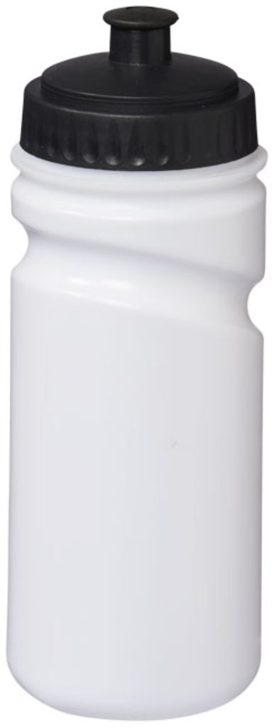 Пляшка спортивна Easy Squeezy , колір білий, суцільний чорний