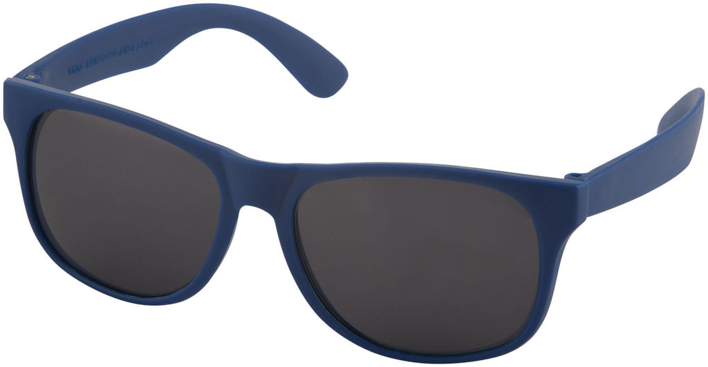 Сонцезахисні окуляри Retro - суцільні, колір яскраво-синій