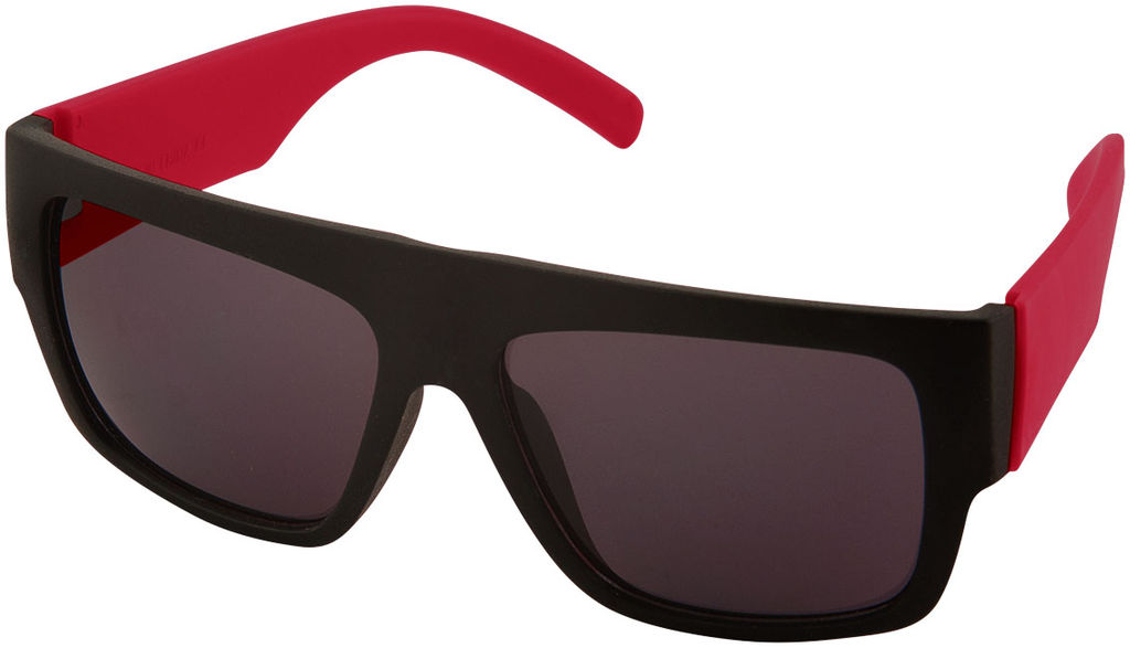 Сонцезахисні окуляри Ocean, колір червоний, суцільний чорний
