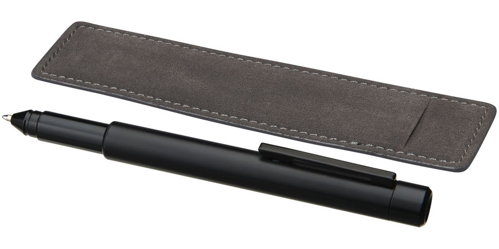 Флешка-ручка шариковая OTG, цвет сплошной черный  размер 8GB