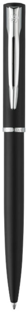 Кулькова ручка Allure, колір суцільний чорний