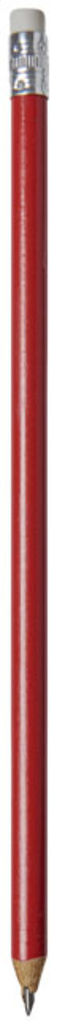 Олівець Alegra з кольоровим корпусом., колір червоний