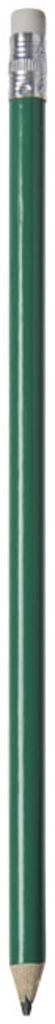 Олівець Alegra з кольоровим корпусом., колір зелений