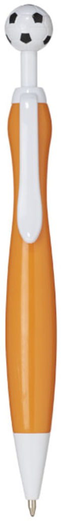 Кулькова ручка Naples football, колір оранжевий