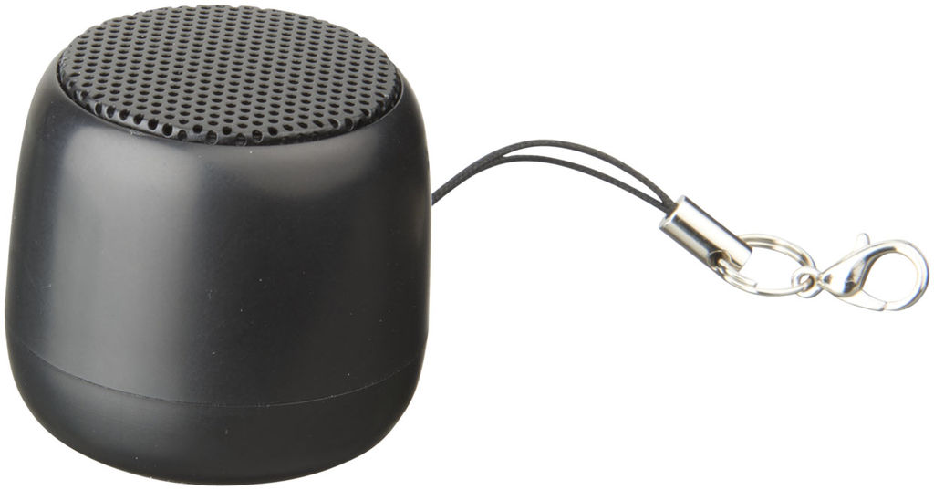 Динамік Clip Mini Bluetooth, колір суцільний чорний