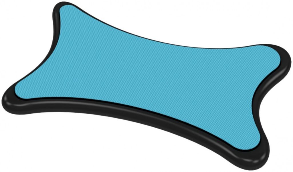Стилус - серветка для екранів Gumbite, колір синій