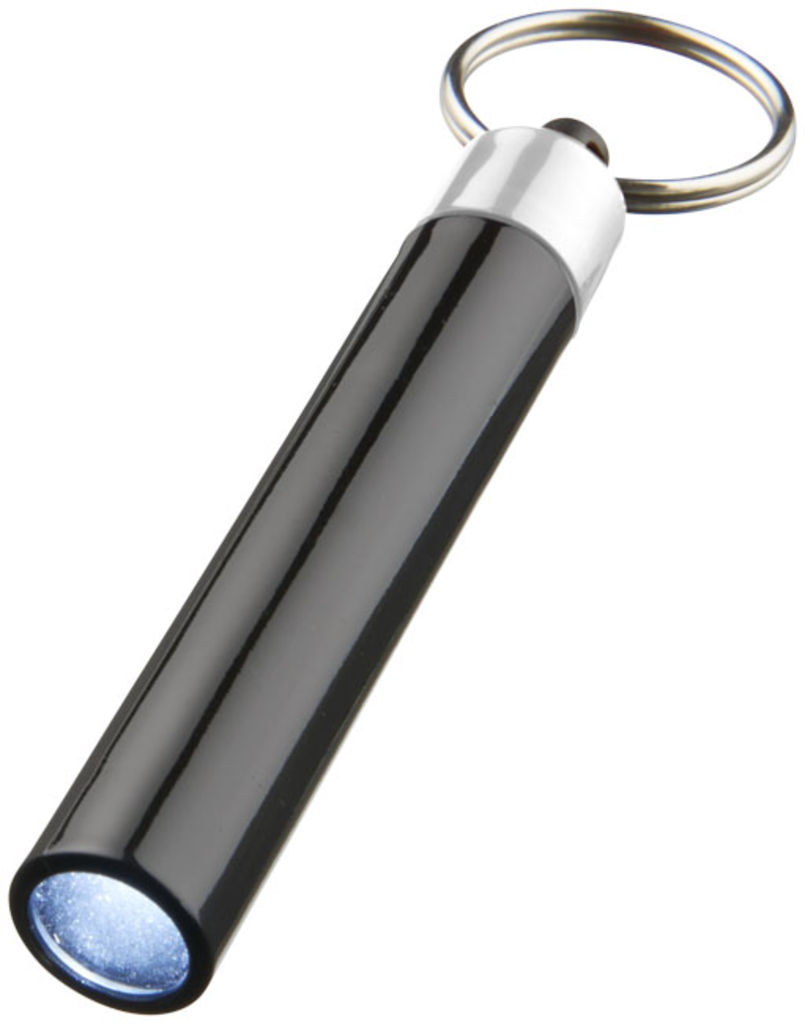 Брелок-ліхтарик Retro, колір срібний