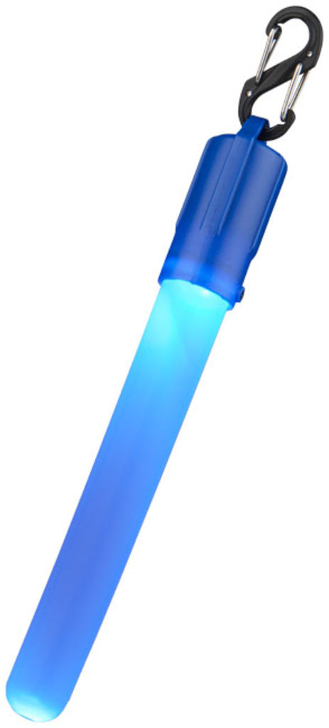 Фонарь Fluo с клипом, цвет синий