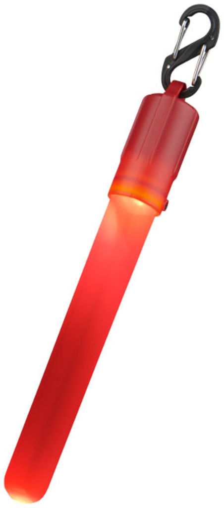 Ліхтар Fluo з кліпом, колір червоний