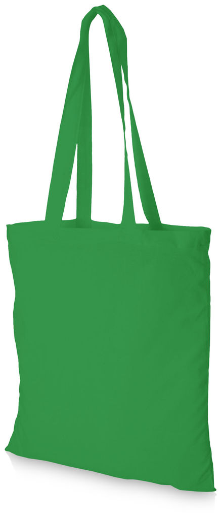 Бавовняна сумка Madras, колір світло-зелений
