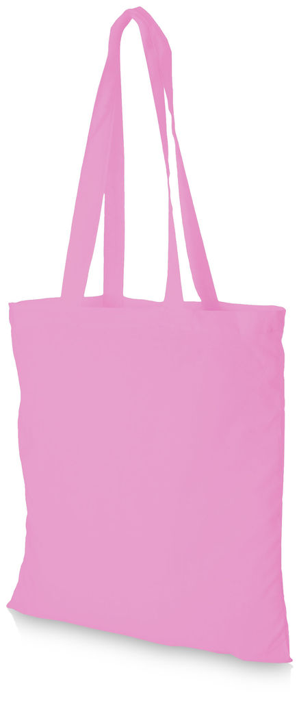 Бавовняна сумка Madras, колір рожевий