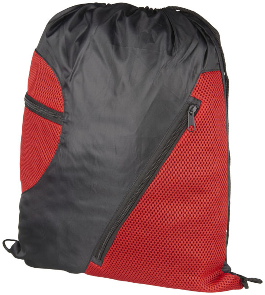 Спортивный рюкзак из сетки на молнии, цвет красный