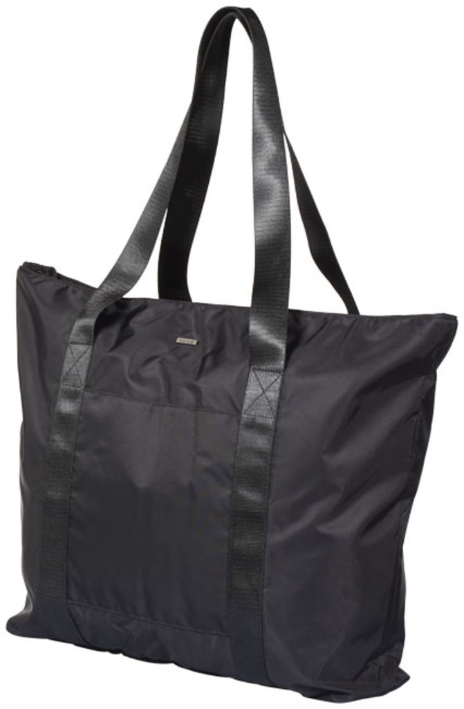 Велика сумка для подорожей, колір суцільний чорний