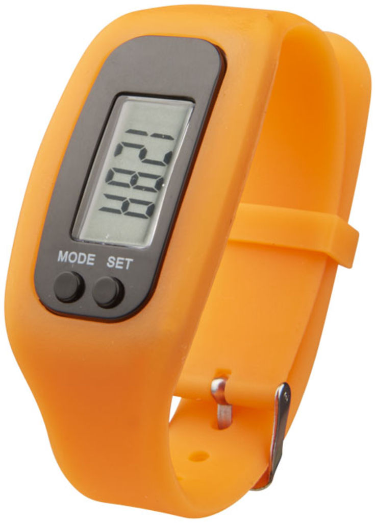 Смарт часы с шагомером Get-Fit, цвет оранжевый