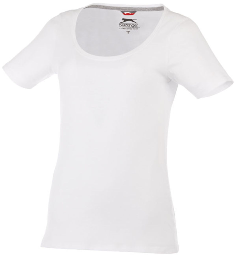 Женская футболка с короткими рукавами Bosey, цвет белый  размер S