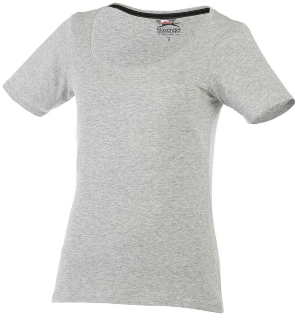 Женская футболка с короткими рукавами Bosey, цвет серый  размер S