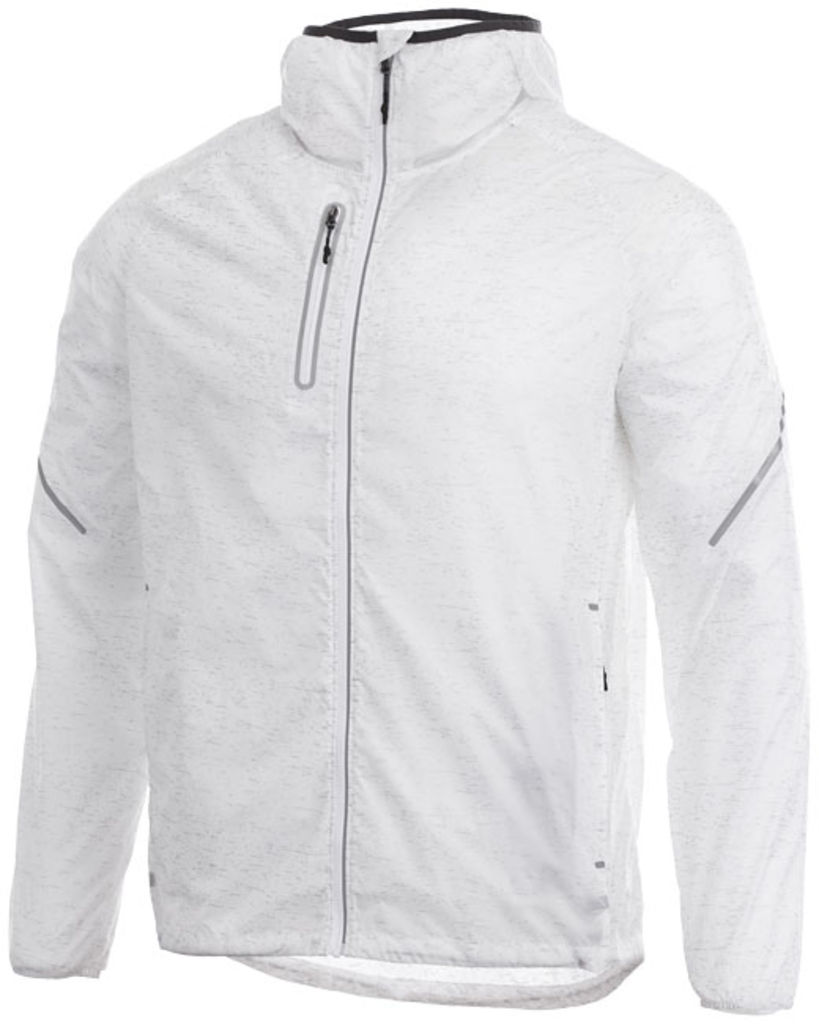Світловідбиваюча складна куртка Signal, колір білий  розмір XXL