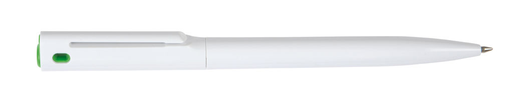 Ручка кулькова VERMONT, колір білий, зелений