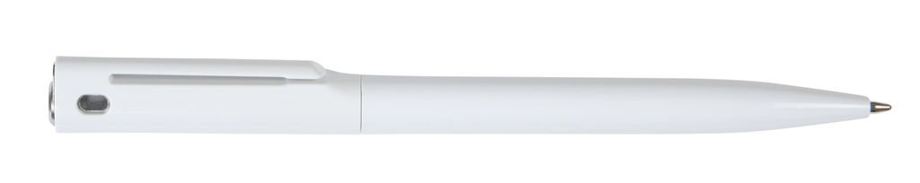 Ручка кулькова VERMONT, колір білий, сріблястий