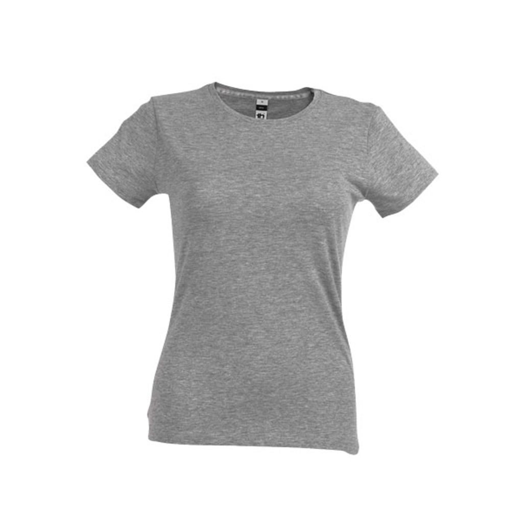 SOFIA. Женская футболка, цвет матовый светло-серый  размер S