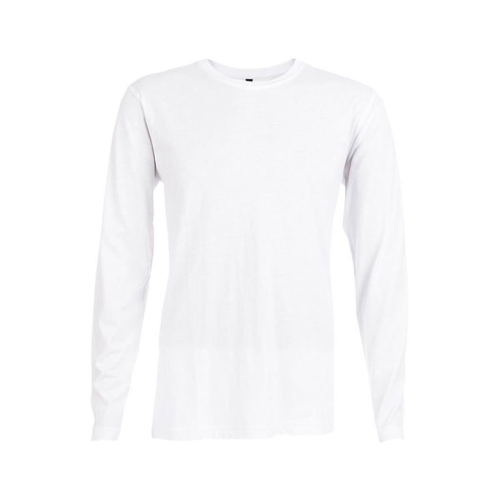 THC BUCHAREST WH. Чоловіча футболка з довгими рукавами, колір білий  розмір XXL