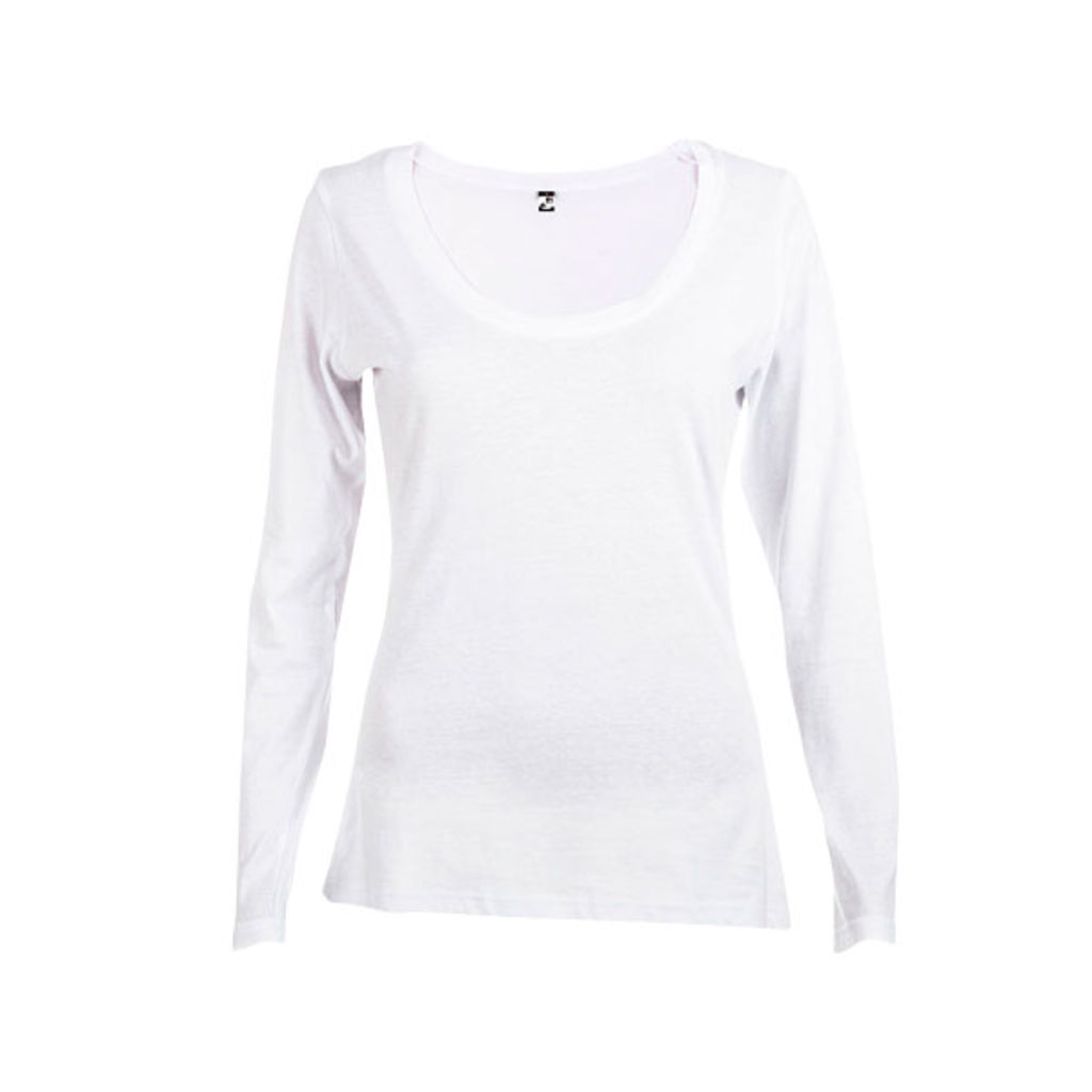 THC BUCHAREST WOMEN WH. Жіноча футболка з довгими рукавами, колір білий  розмір L