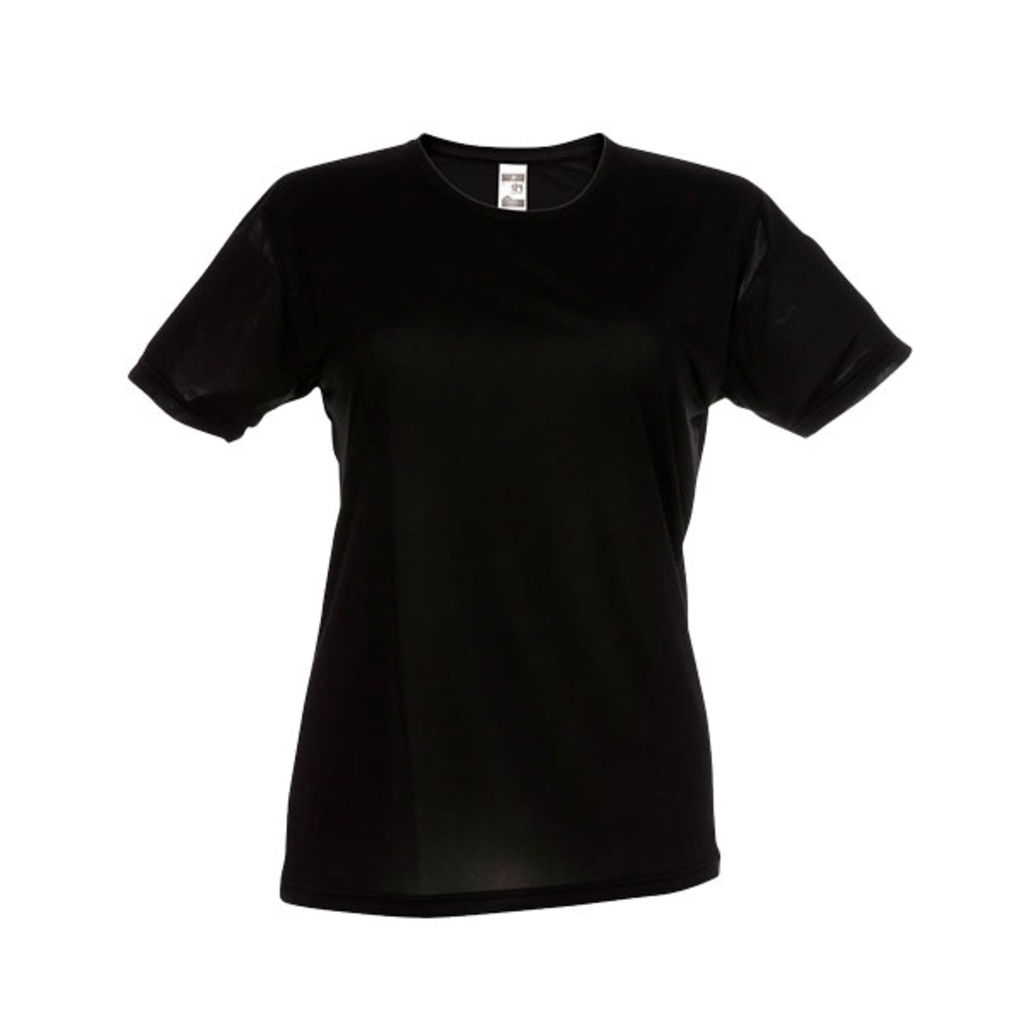 THC NICOSIA WOMEN. Жіноча спортивна футболка, колір чорний  розмір S
