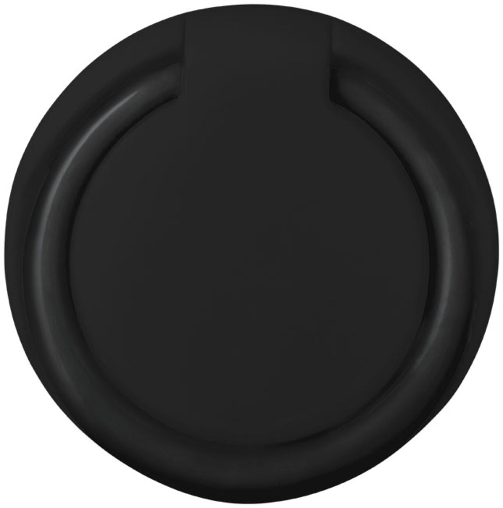 Брелок-тримач для телефона, колір суцільний чорний