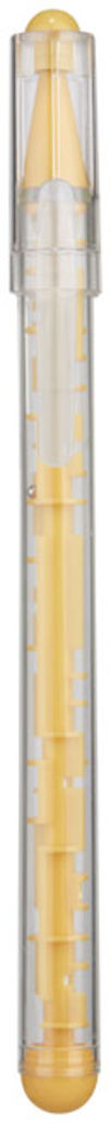 Ручка с лабиринтом, цвет желтый