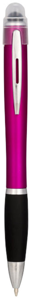 Світлодіодна ручка Nash з кольоровим елементом, колір рожевий