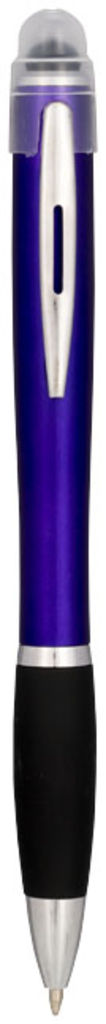 Світлодіодна ручка Nash з кольоровим елементом, колір пурпурний