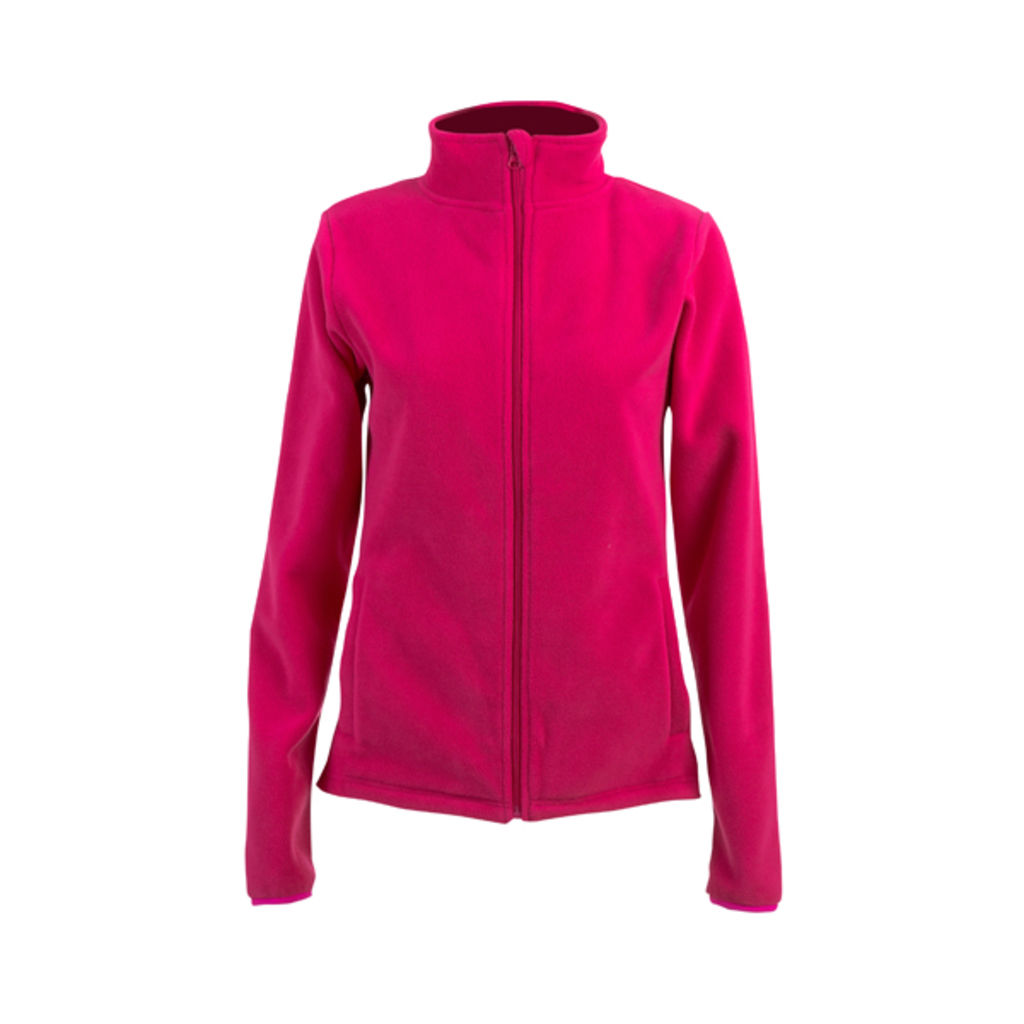 THC HELSINKI WOMEN. Жіноча флісова куртка з блискавкою, колір рожевий  розмір L