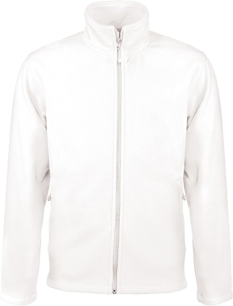 Куртка флісова , колір білий  розмір L