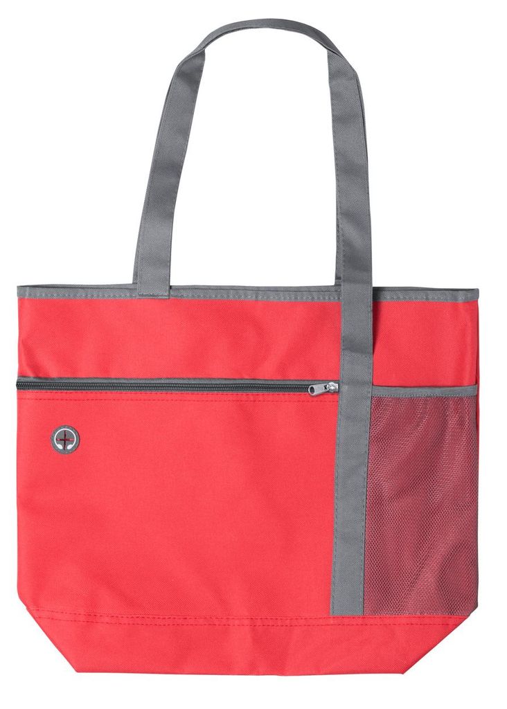 Пляжна сумка Daryan, колір червоний