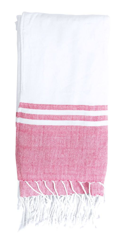 Пляжное полотенце Minerva, цвет красный