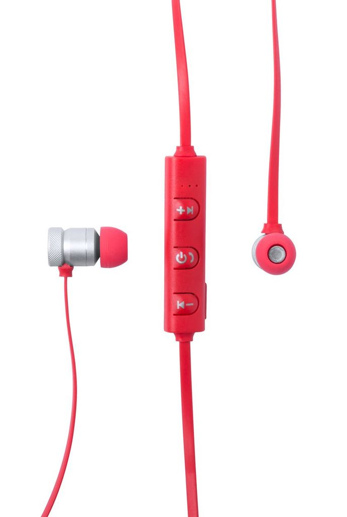 Наушники Bluetooth , цвет красный